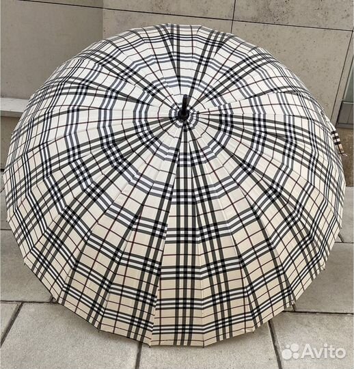 Зонт трость женский большой