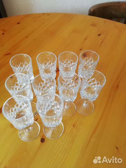 Рюмки и фужеры хрусталь