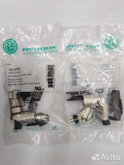 Разъем xlr neutrik