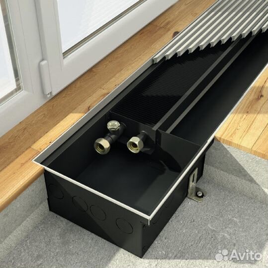 Конвектор стальнойвнутрипольныйKermi KVN230x110x15