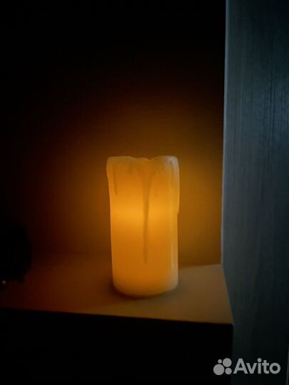 Декоративные светильник в форме свечи