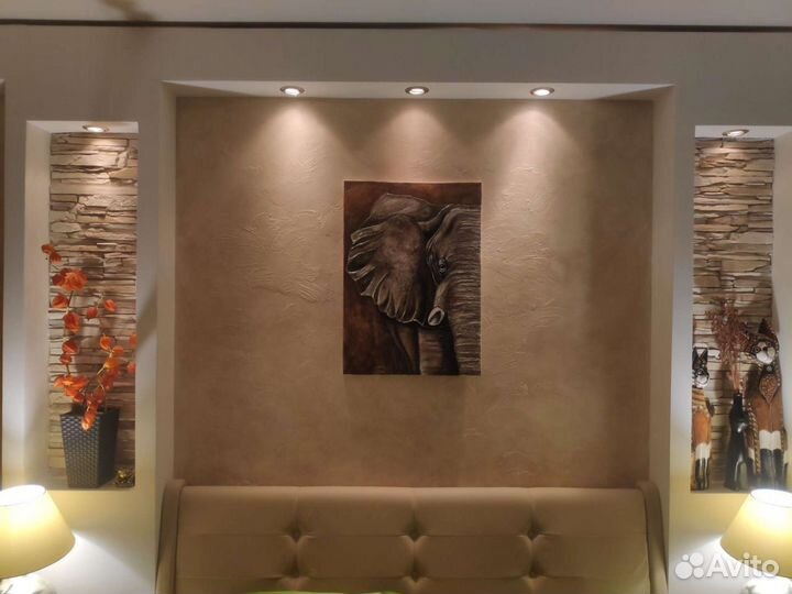 Картина холст акрил