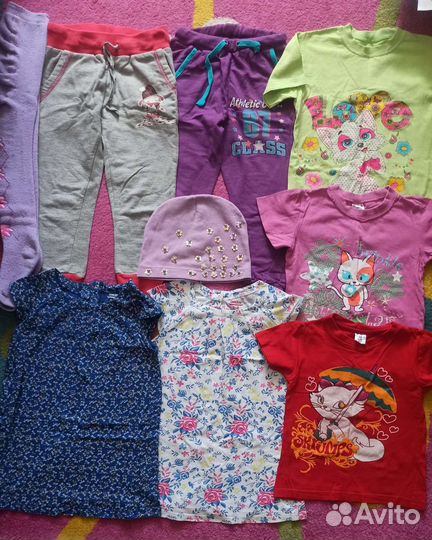 Вещи пакетом на девочку 3-4 года