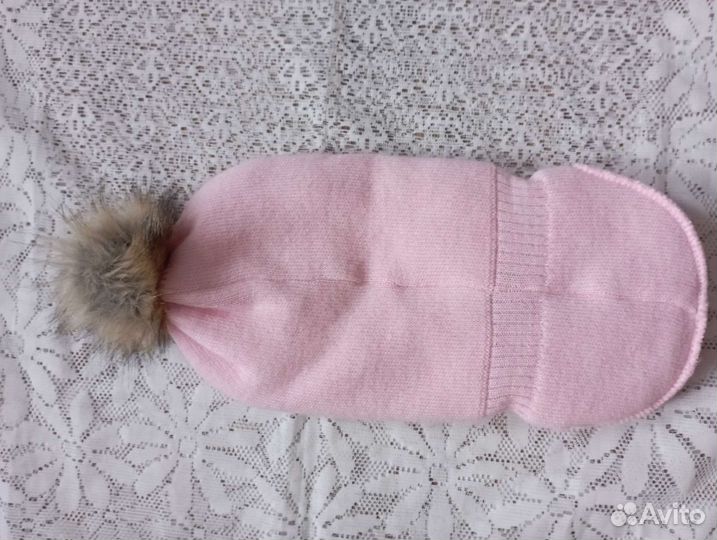 Шапка балаклава на 7-10 лет