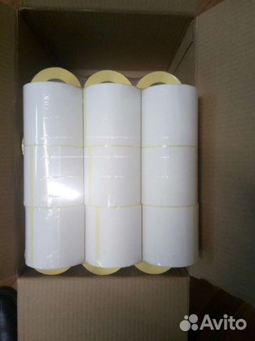 Термоэтикетки 75 х 120 300 250