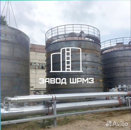Резервуар вертикальный 500, 700, 1000, 2000 кубов