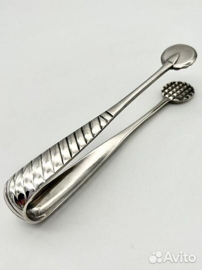Щипцы для сахара серебро 84 проба 74,4 грамма