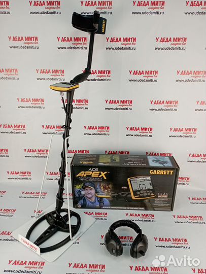 Металлоискатель Garrett Ace Apex 8,5x11
