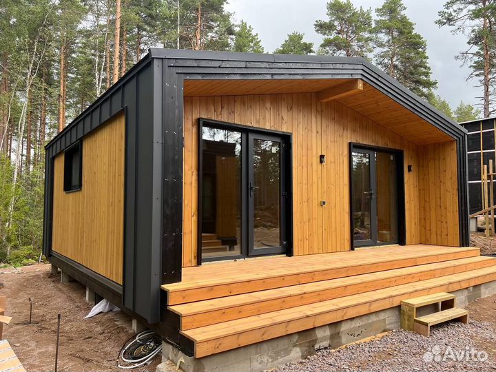 Каркасный дом Барнхаус - Барнхаус под ключ