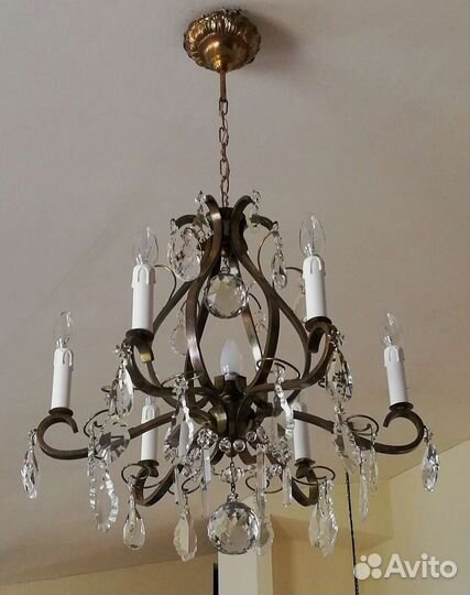 Старинная люстра (Франция)