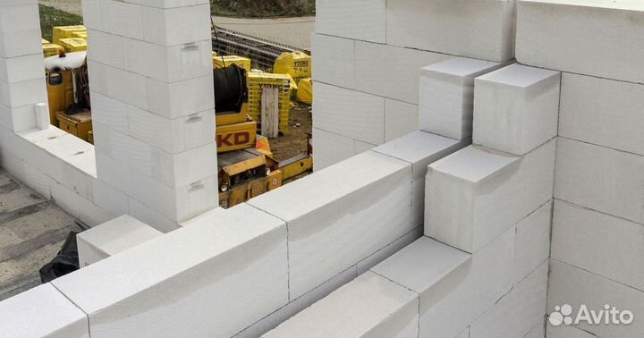 Газобетон 500, (Краслэнд) 400х250х625мм, 18шт