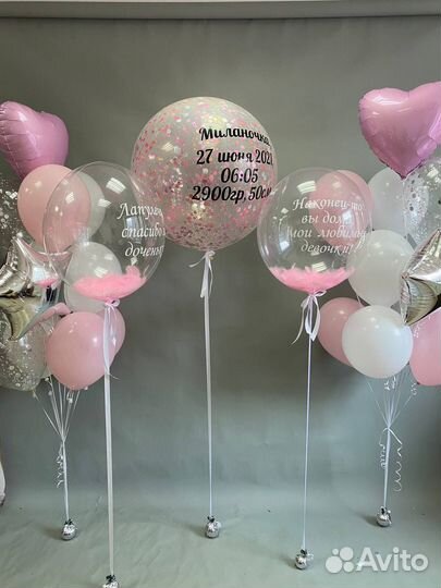 Воздушные шары, Гелиевые шары, Воздушные шарики