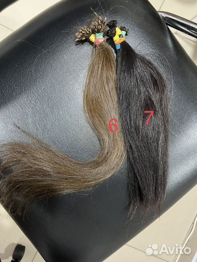 Волосы натуральные