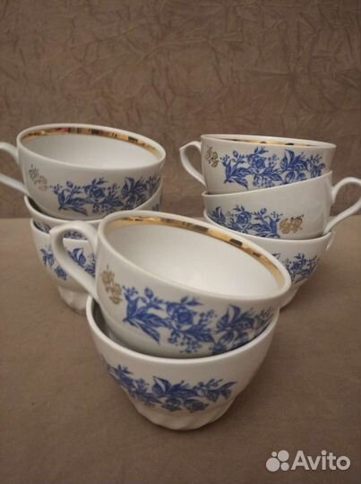 Чайный сервиз СССР Полонное Кофейный сервиз СССР