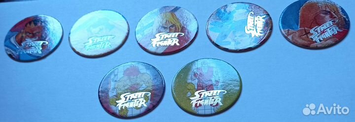 Фишки сотки кэпсы Street Fighter II