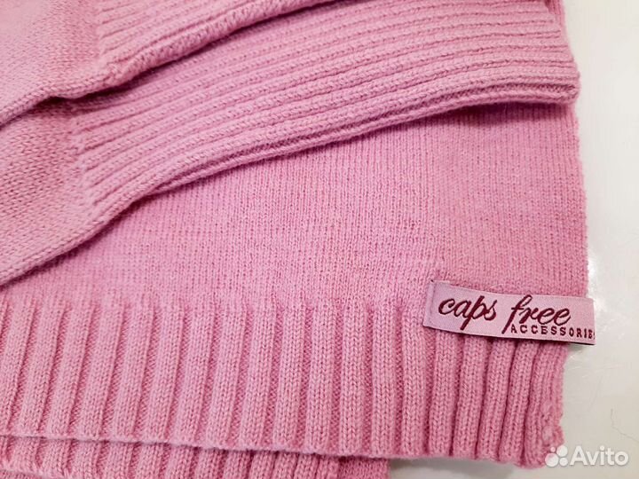 Комплект шапка,шарф,перчатки