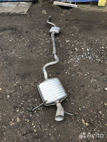 Глушитель бмв Х1 BMW X1