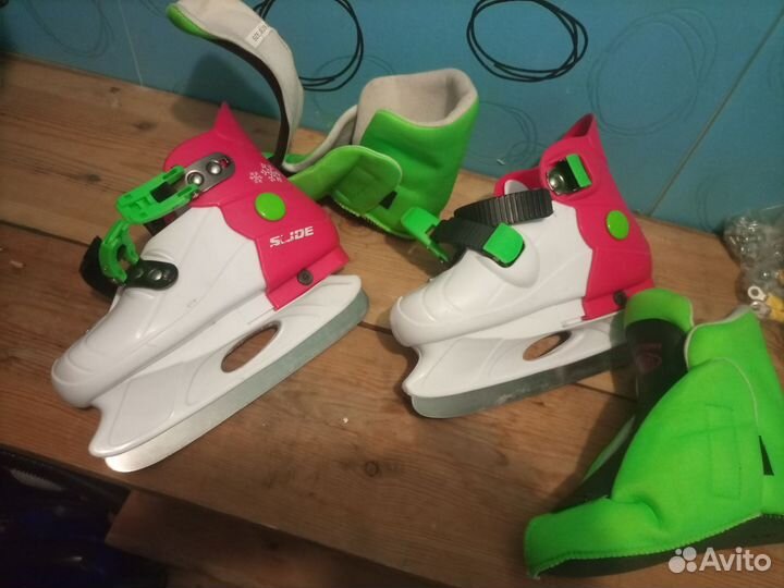 Коньки детские раздвижные 29 32