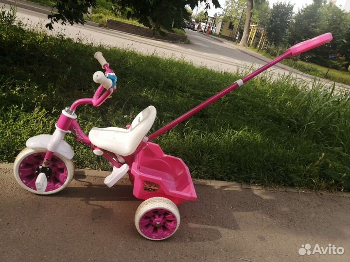 Детский Велосипед с ручкой jaguar