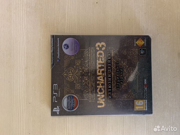 Uncharted 3 ps3. С фигурой