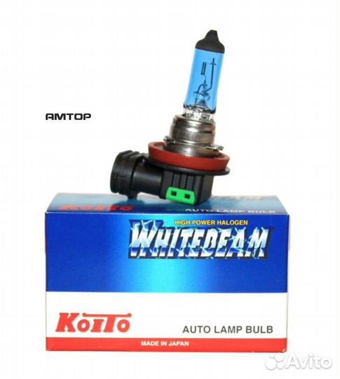 Koito 0750W Лампа галогенная H11 12V 55W 