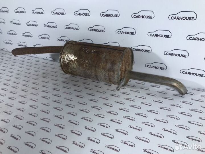 Глушитель Skoda Fabia хэтчбек 1.2 cgpa 2014