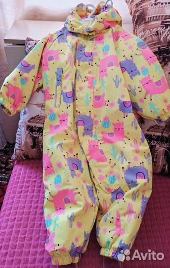 Комбинезон демисезонный для девочки 92