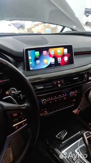 BMW CarPlay Fullscreen Яндекс.Навигатор