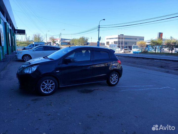 Mitsubishi Mirage 1.0 CVT, 2013, 168 000 км