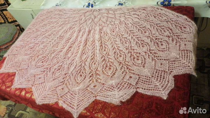 Шаль из мохеровая