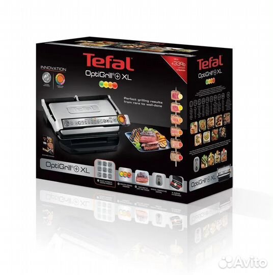 Электрогриль tefal optigrill xl