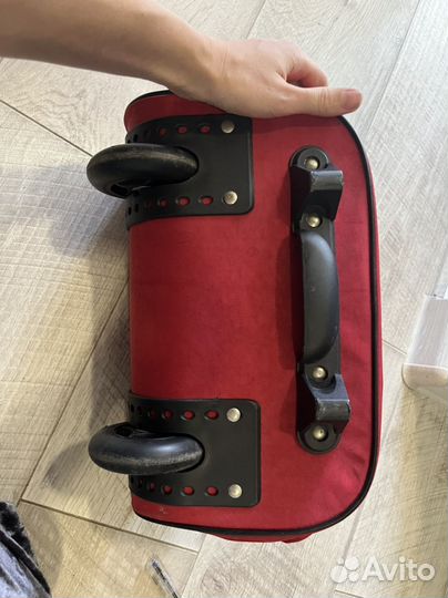 Сумка дорожная складная на колесах