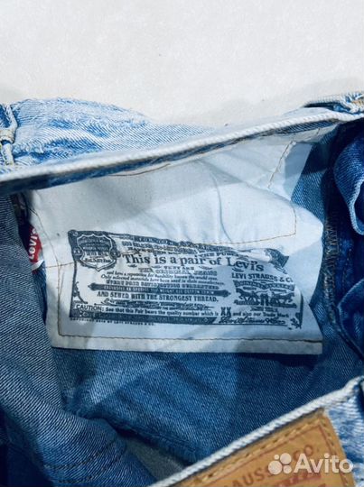 Джинсовые шорты levis оригинал