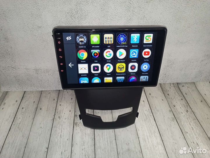 Магнитола SsangYong New Actyon 2013+ андроид IPS