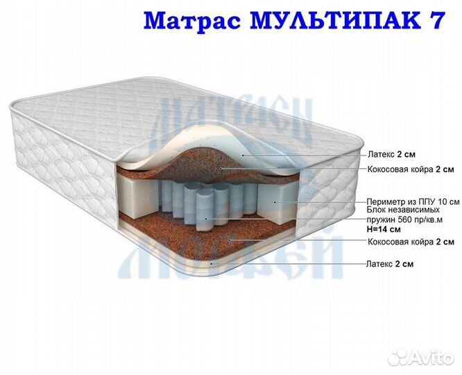 Мультипак 7 90*190/200