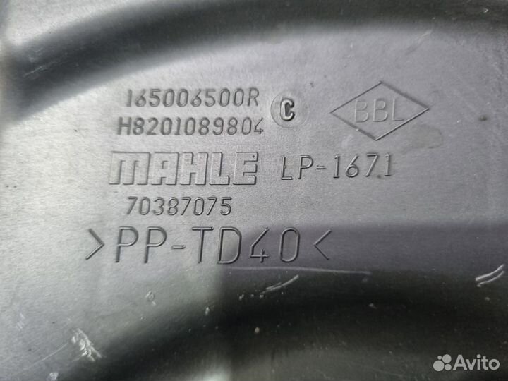 Корпус воздушногo фильтра Renault Fluence