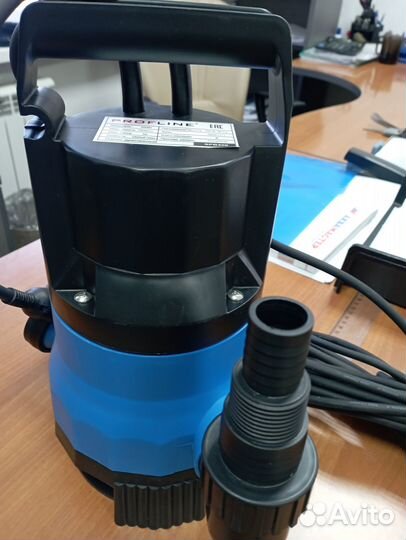 Дренажный насос для грязной воды новый