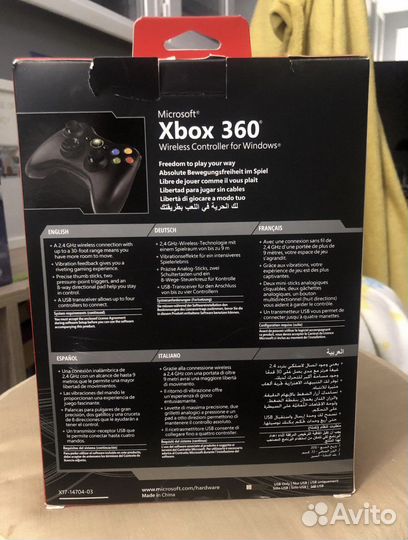 Microsoft Xbox 360 wireless controller for Windows