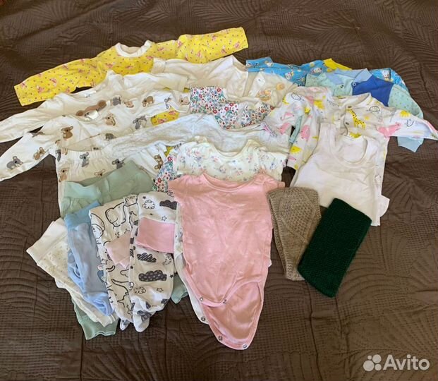 Детские вещи пакетом на девочку 62 68