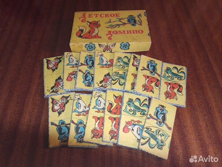 Детское домино СССР