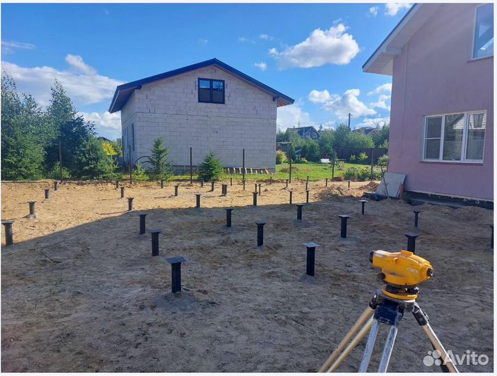 Сваи винтовые оптом в Новинка