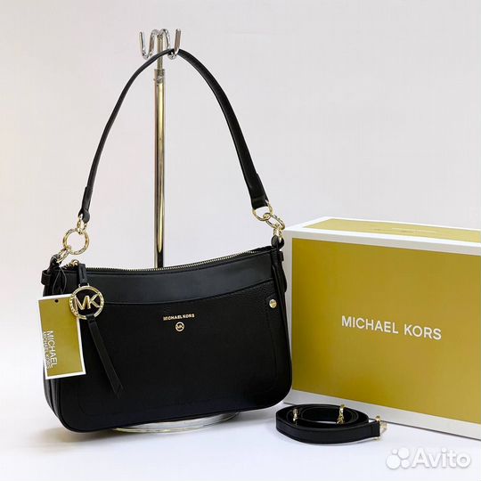 Сумка женская кожа Michael Kors jet set на плечо