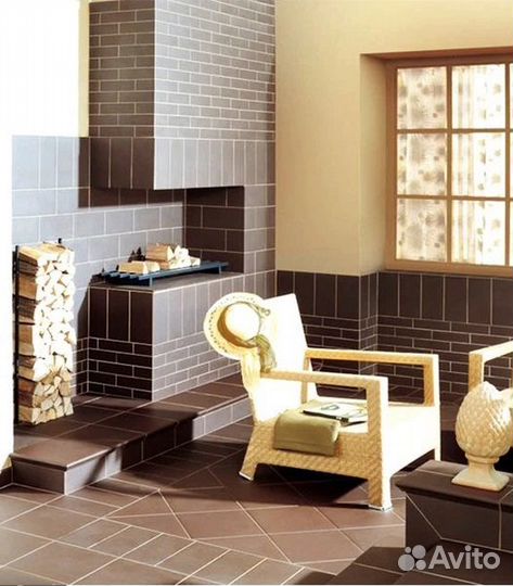 Клинкерная плитка Керамин Амстердам 4 коричневая 3