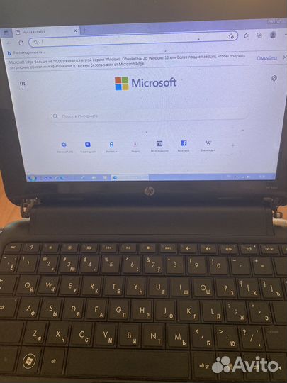 HP mini 110 нетбук