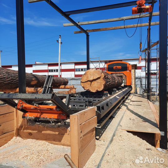 Пилорама, услуги по распиловке круглого леса