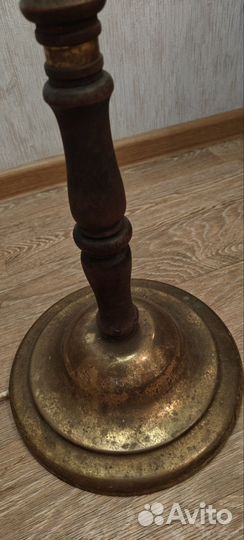 Торшер напольный с абажуром