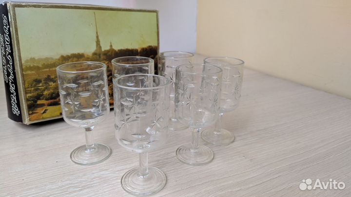 Набор рюмок Хрусталь