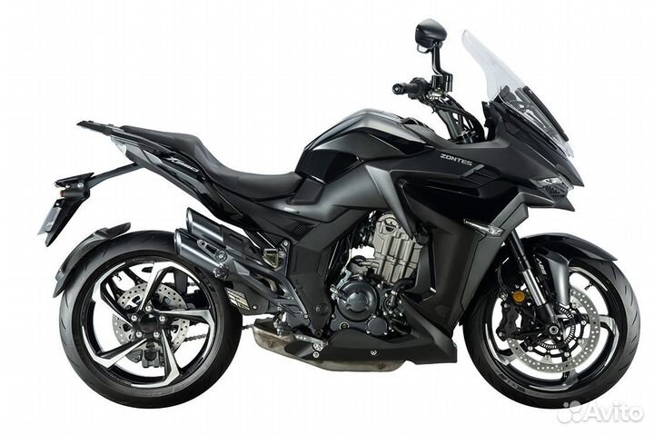 Дорожный мотоцикл Zontes ZT350-X1 black новый