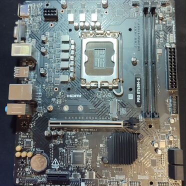 Материнская плата MSI pro b760m-e