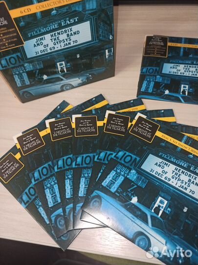 Jimi Hendrix лимитированное издание (6 CD)